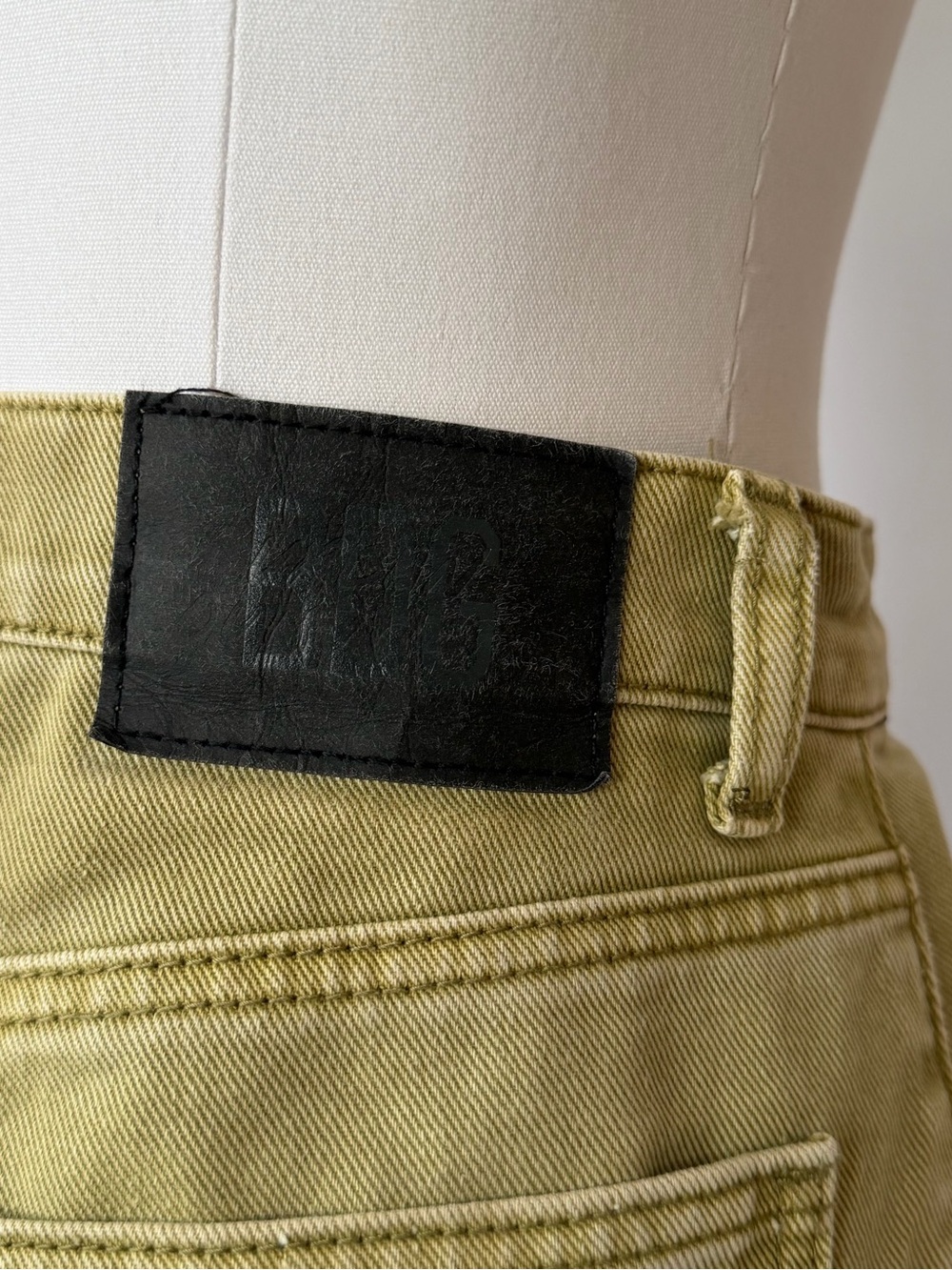 BDG Jeans Women’s 29 Green Low A-Wide Leg Urban Outfitters Long Skater. - Picture 7 of 14
